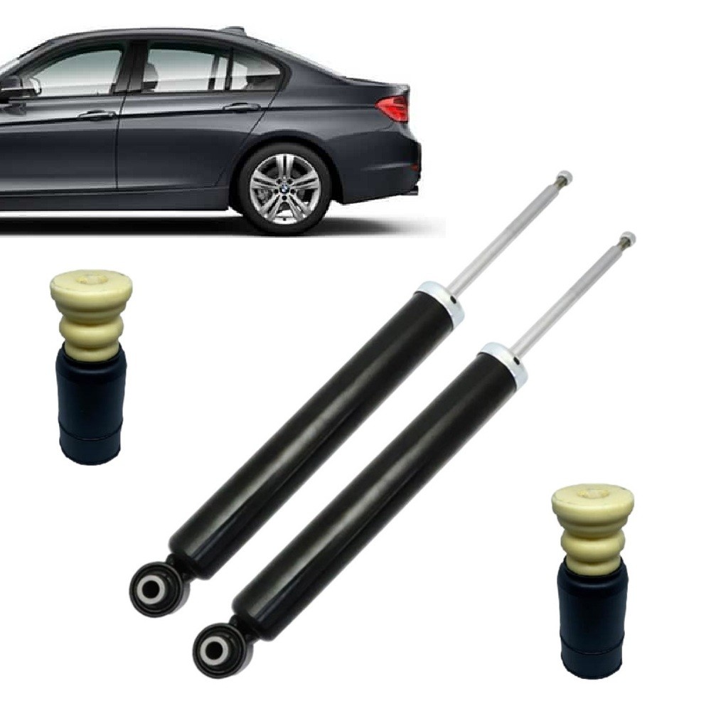 Amortecedor BMW Série 3 318 320 325 328 330 de 2012 a 2017 Traseiros Allen + Batente e Coifa
