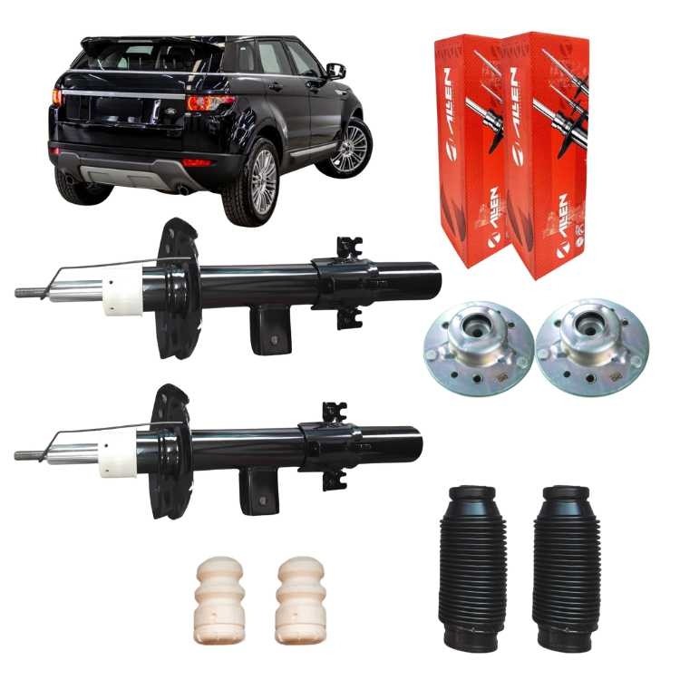 Kit Coxim Par Amortecedor Traseiro Land Rover Evoque 2012 A 2019