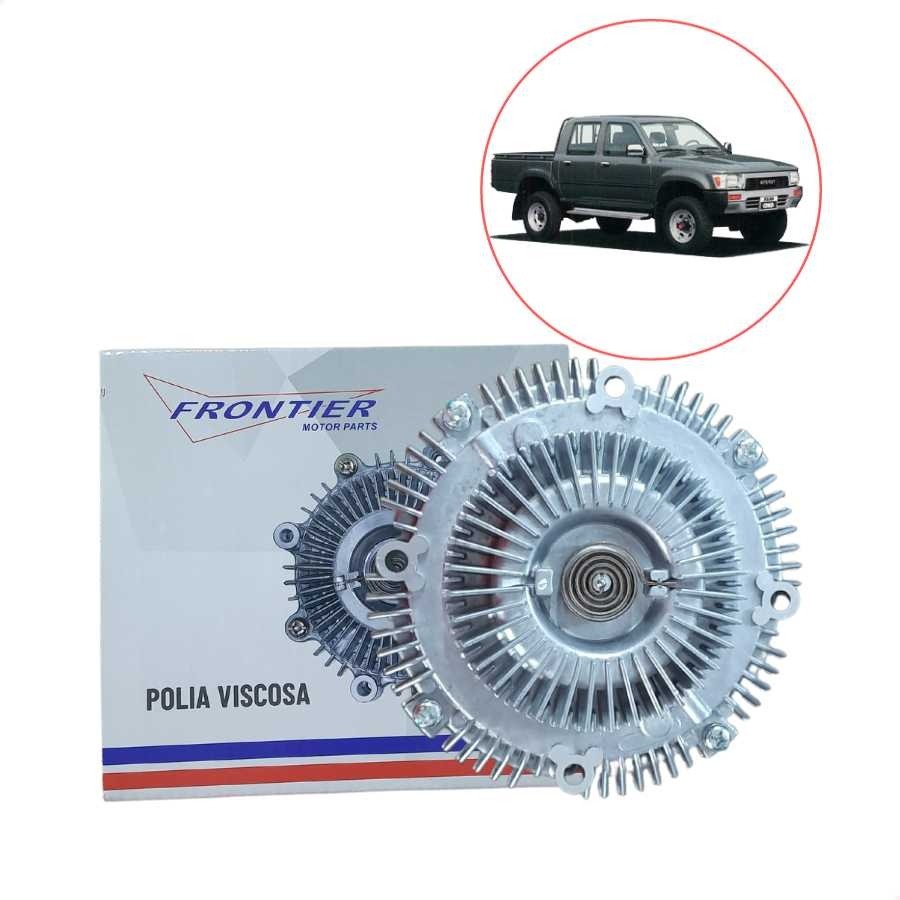 Polia Viscosa Toyota Hilux Aspirada