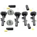 Kit 4 Amortecedor + 4 Kit Batente Land Rover Freelander 2 2007 08 09 10 11 12 13 14 15 Par Diant Tras