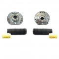 Kit 2 Coxim Reforçado + Batente Coifa Freelander Evoque Discovery Sport Fusion 2013 a 2019 XC60 Dianteiro