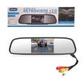 Retrovisor Visor Espelho c/ Tela Knup Para Câmera De Ré KNUP