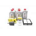 Kit Troca de Óleo Kicks Óleo Nissan 5w30 e Filtros de Óleo, Ar e Combustível